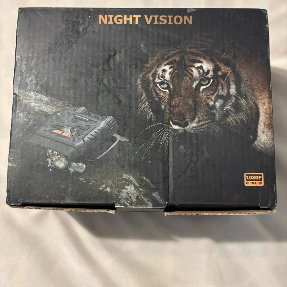 Night Vision 1080P Wildlife Camera - Black and Orange